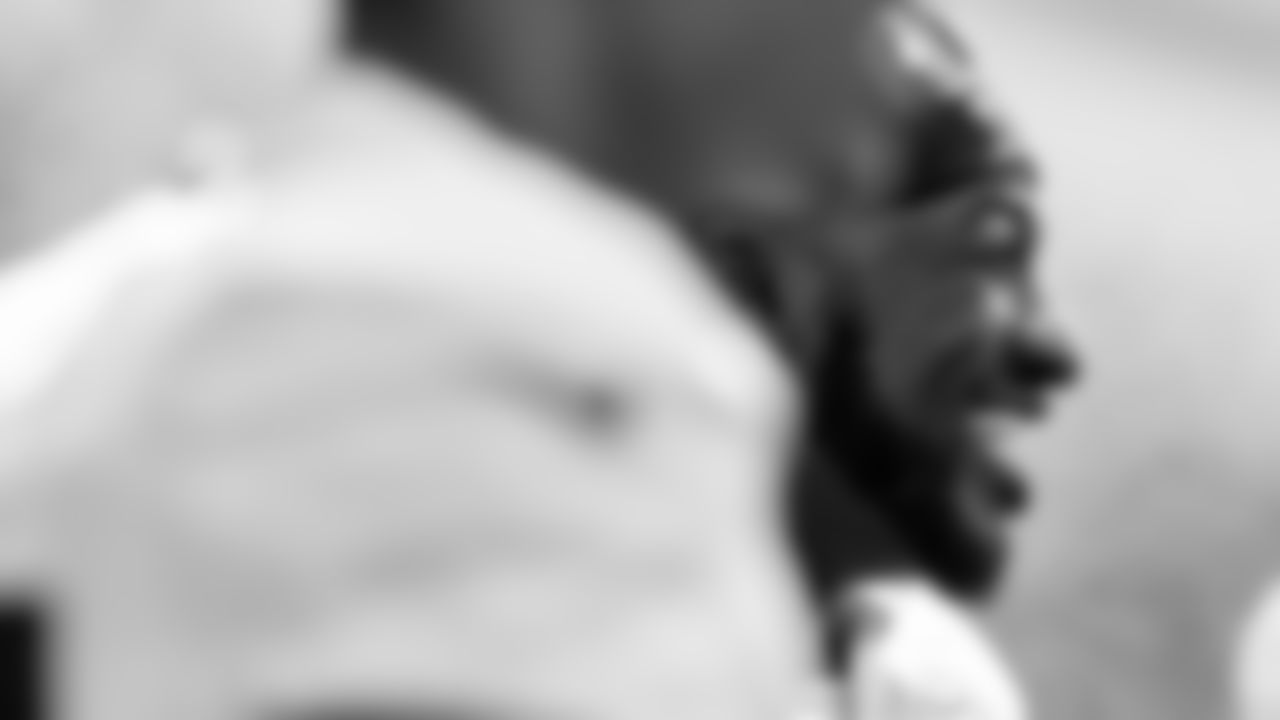 Atlanta Falcons wide receiver Frank Darby #88 smiles during joint practice with the Miami Dolphins on Wednesday August 18, 2021. (Photo by Kara Durrette/Atlanta Falcons)