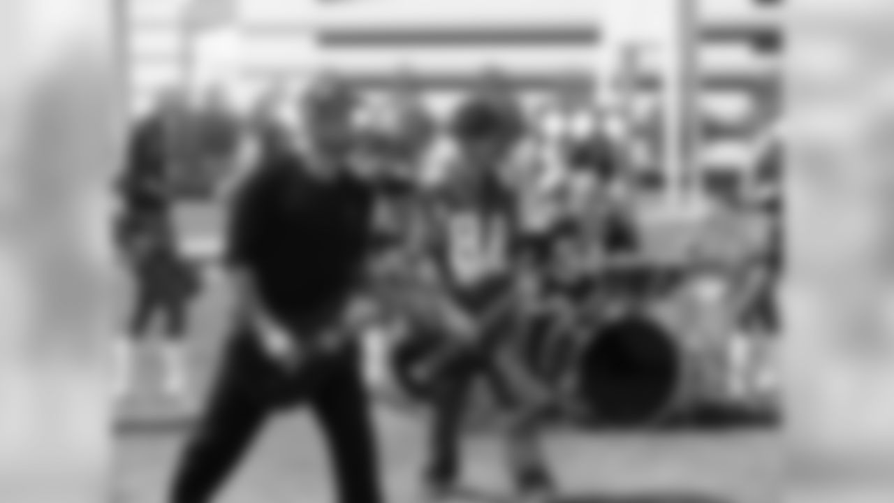 Bassist Vince Hornsby and guitarist Clint Lowery continue playing despite the afternoon heat // Sevendust Music Video Shoot // 9/16/10 - Falcons Landing