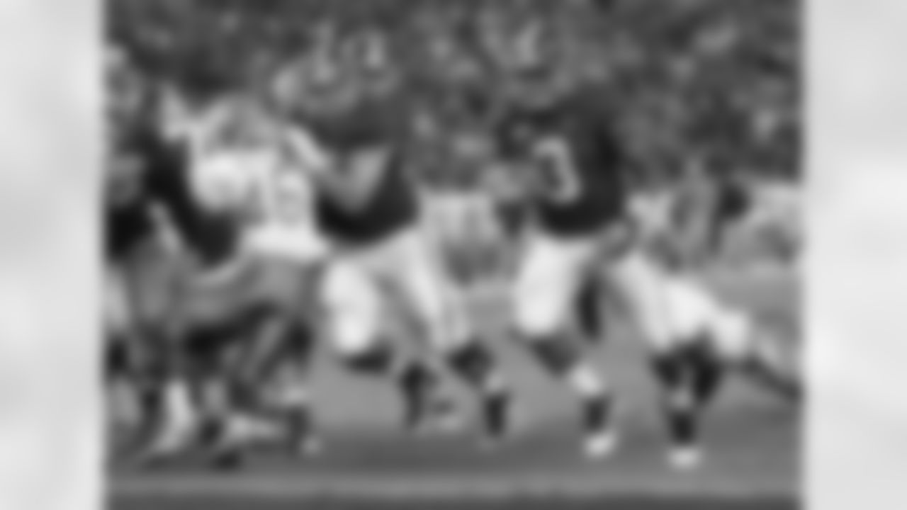 Barrett Jones - At Alabama, Jones was a starter at guard as a freshman and sophomore, then played left tackle as a junior and finished his college career at center.