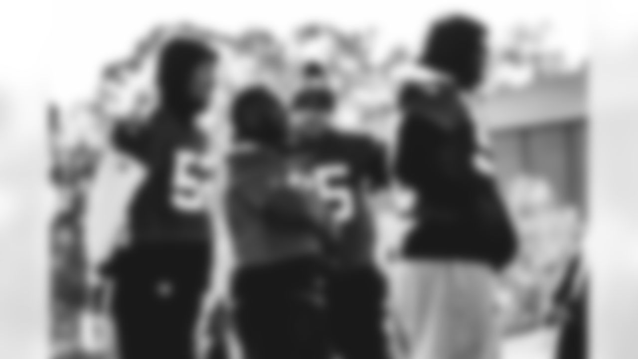 DE Bruce Irvin, DT Grady Jarrett, DL Jack Crawford, DE Takkarist McKinley
Atlanta Falcons/ Kara Durette