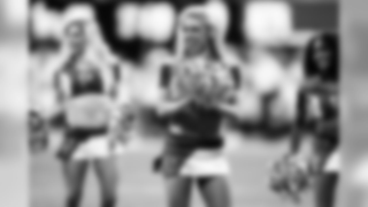 Atlanta Falcons Cheerleader Taylor F. at Mercedes-Benz Stadium in Atlanta, Georgia, on Thursday August 15, 2019. (Photo by Kara Durrette/Atlanta Falcons).