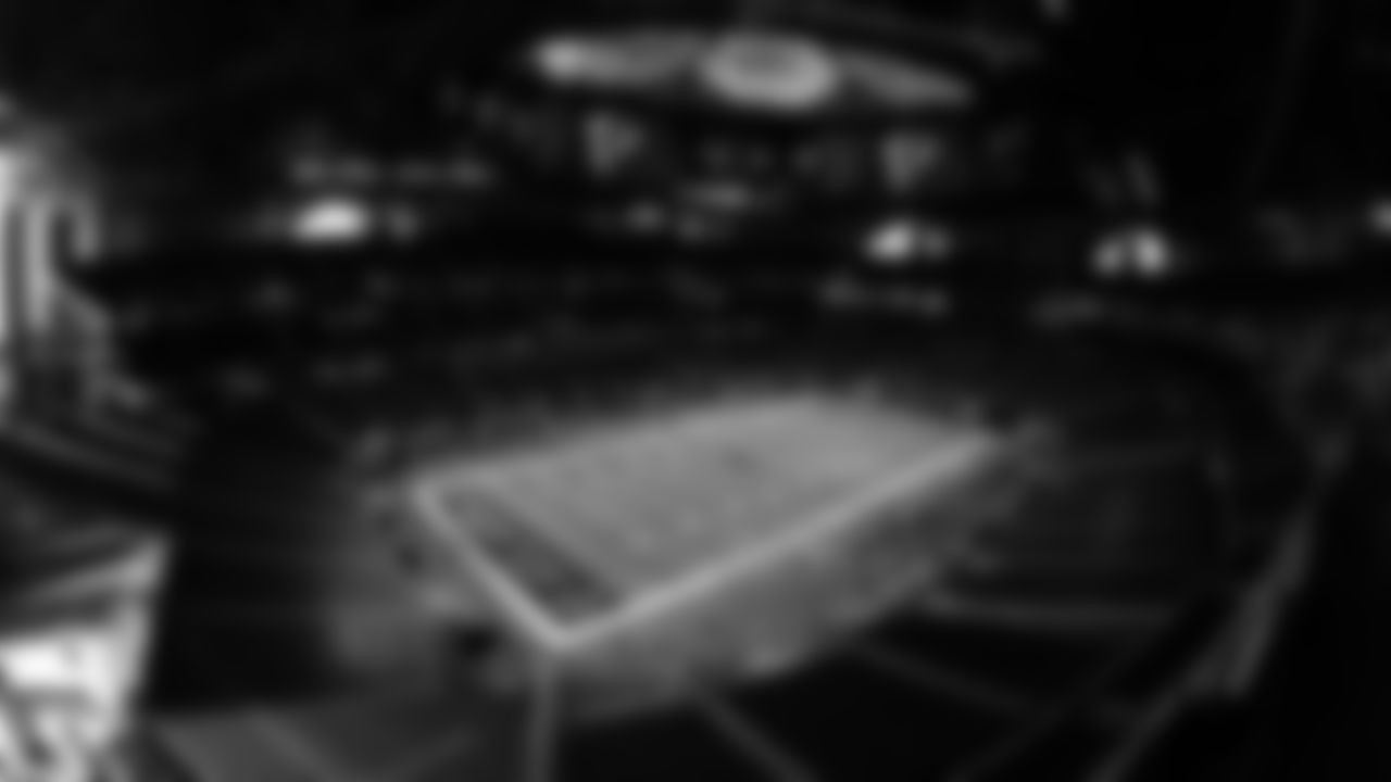 A general view of Mercedes-Benz Stadium during pregame against the New Orleans Saints on December 6, 2020.