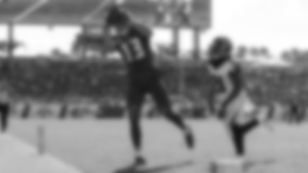 No. 2: Mike Evans | Made 86 catches for 1,524 yards (17.7 yards per catch) and eight touchdowns for the Bucs in 2018.
Nov. 24: Buccaneers at Falcons, 1 pm ET
Dec. 29: Falcons at Buccaneers, 1 pm ET