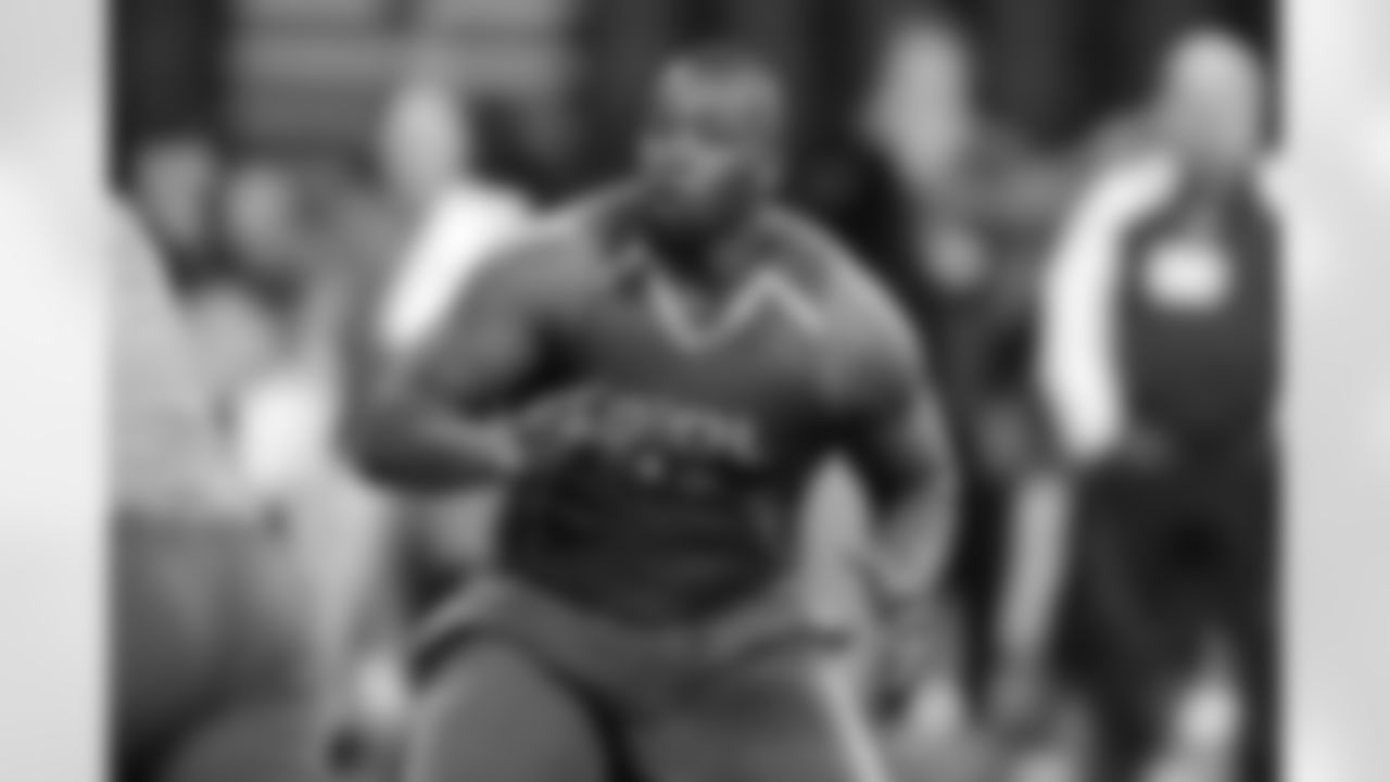 At 6-foot-7, 331 pounds, Henderson has the size and ability to be a force at right tackle in the NFL.