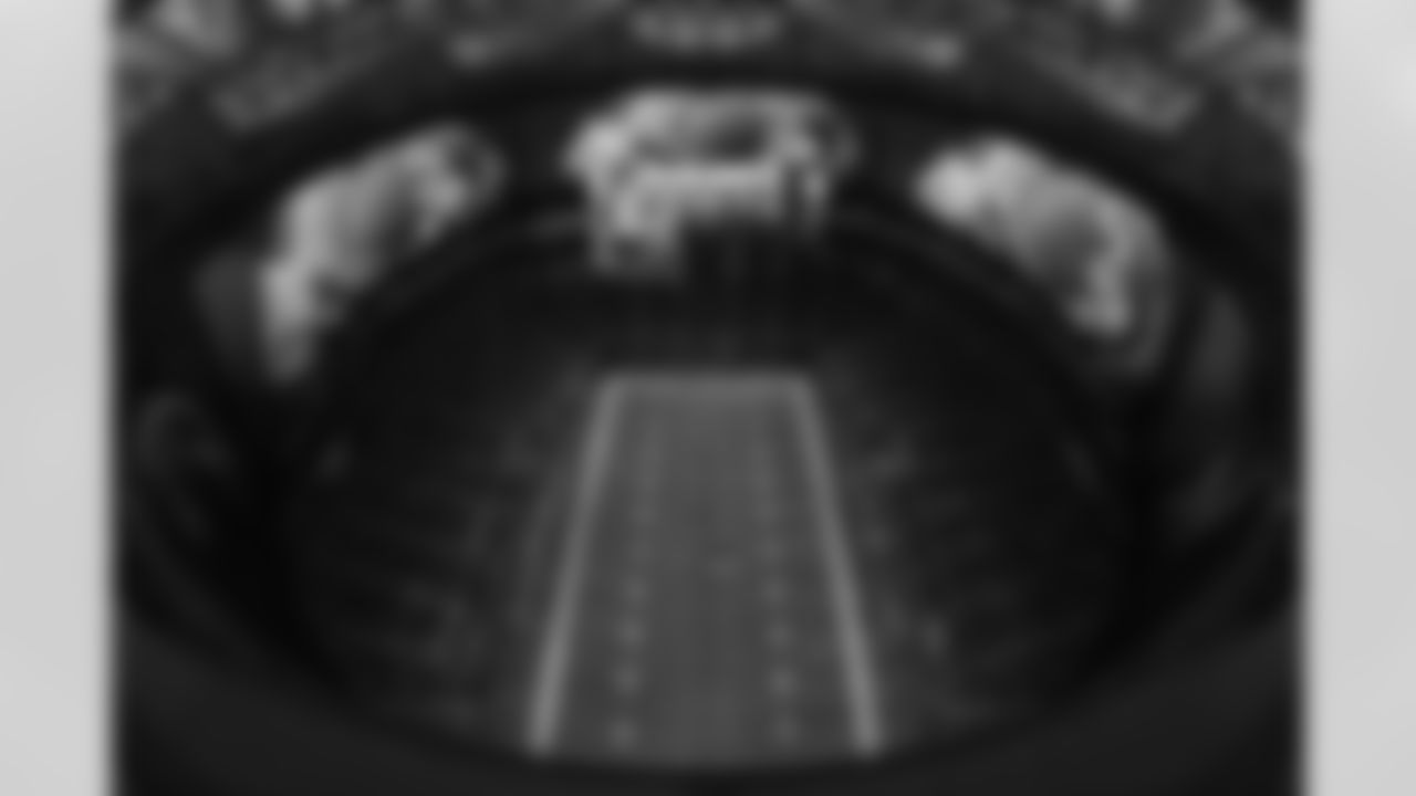 A general view of the halo board while the Atlanta Falcons play against the Pittsburgh Steelers at Mercedes-Benz Stadium in Atlanta, GA on Sunday, December 4, 2022. (Photo by Brandon Magnus/Atlanta Falcons)