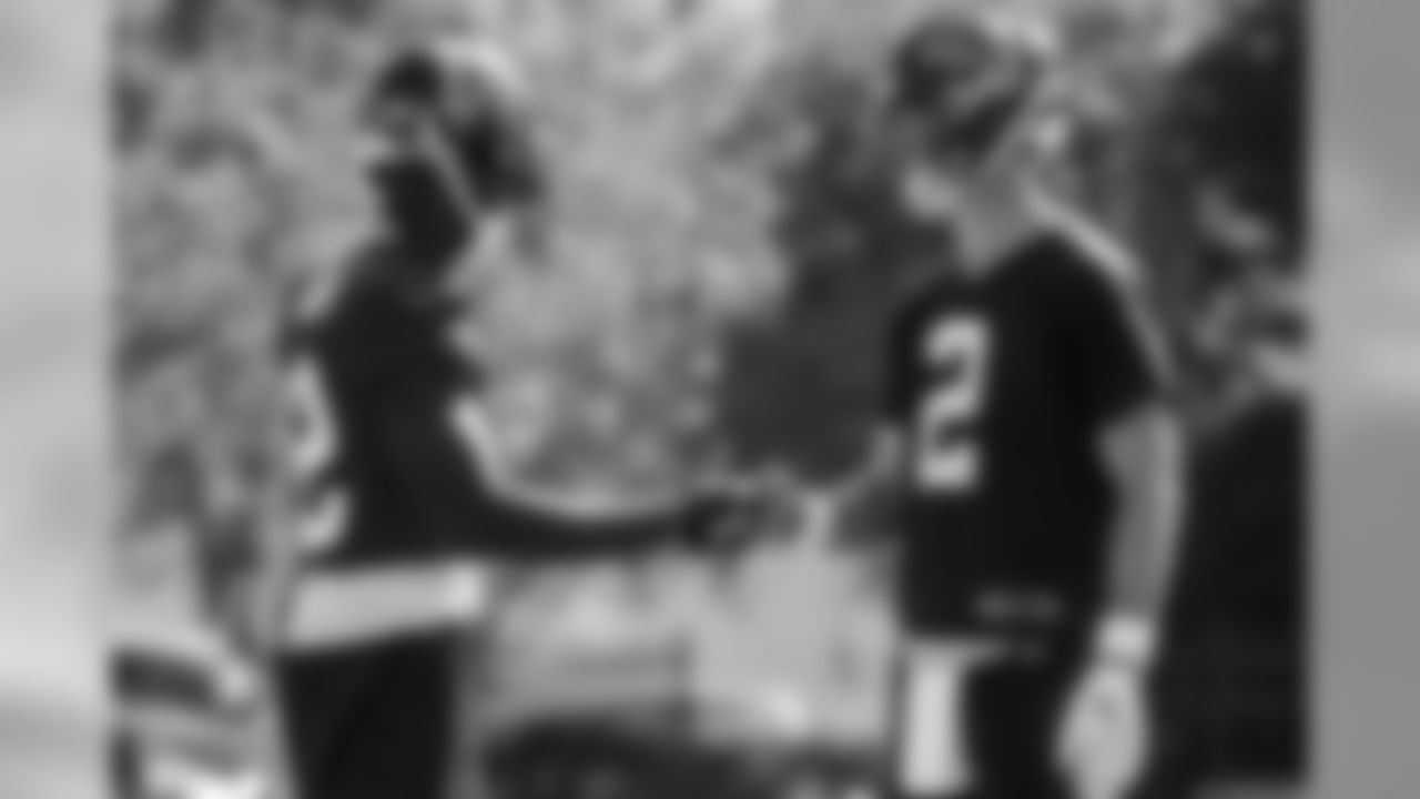 WR Mohamed Sanu, QB Matt Ryan
Atlanta Falcons / Kara Durrette