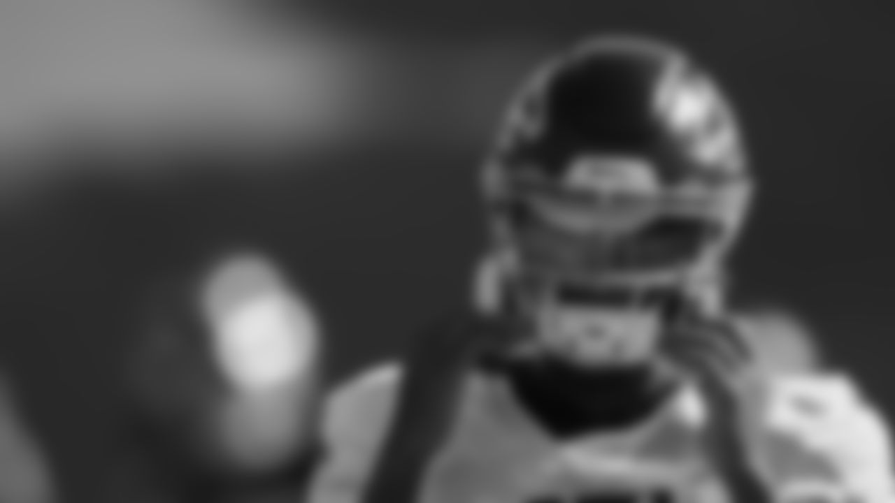 Atlanta Falcons wide receiver Bryan Edwards #89 during practice in Flowery Branch, Georgia, on Thursday, October 20, 2022. (Photo by Shanna Lockwood/Atlanta Falcons)