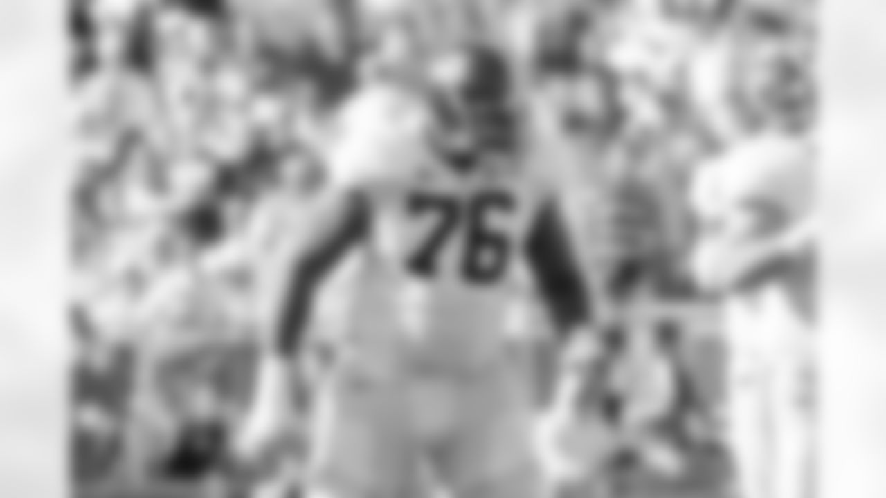 D.J. Fluker - After the top three offensive tackles in this year's draft comes Fluker, a six-foot-four tackle with the size and run-blocking ability to start on the right side of the offensive line.