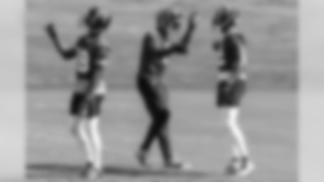 WR Calvin Ridley, WR Julio Jones, WR Mohamed Sanu
Atlanta Falcons / Kara Durrette