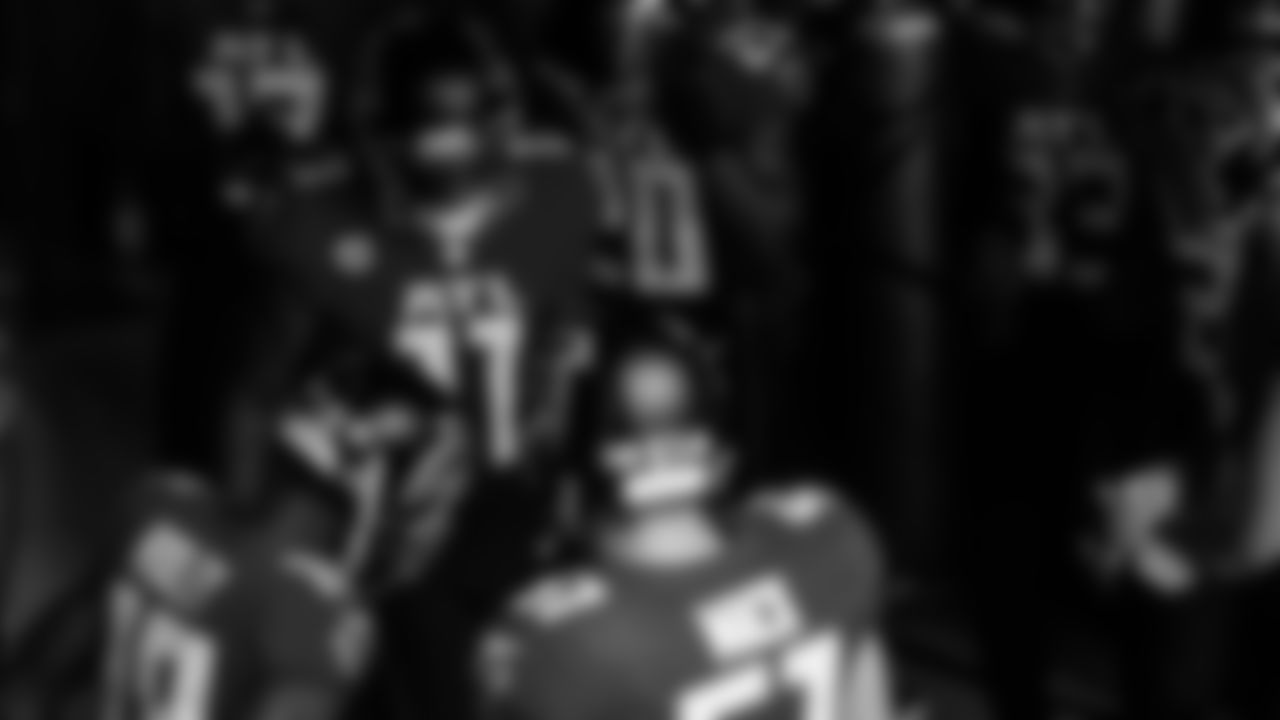 Atlanta Falcons wide receiver Julio Jones #11 is shown in the tunnel before the game against the Detroit Lions on October 25, 2020. (Photo by Adam Hagy/Atlanta Falcons)
