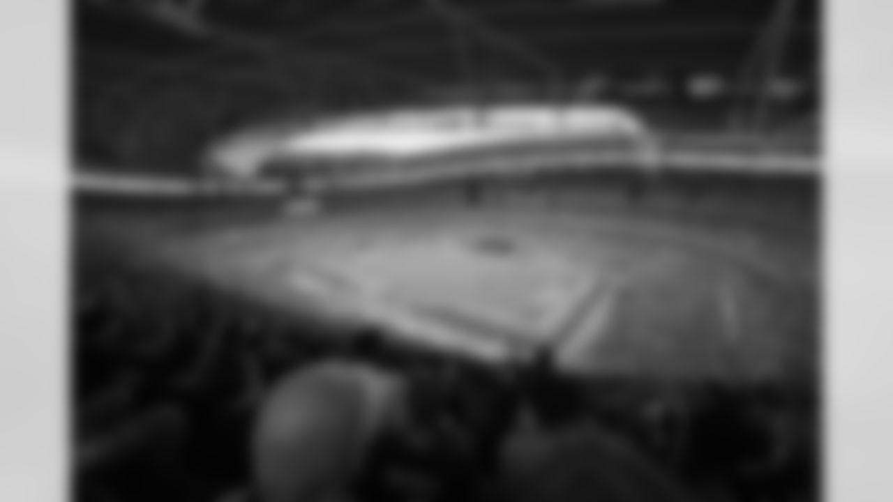 A general view during the first half of the Week 4 Game against the Jacksonville Jaguars at Wembley Stadium in London, England on Sunday, October 1, 2023. (Photo by Jay Bendlin/Atlanta Falcons)