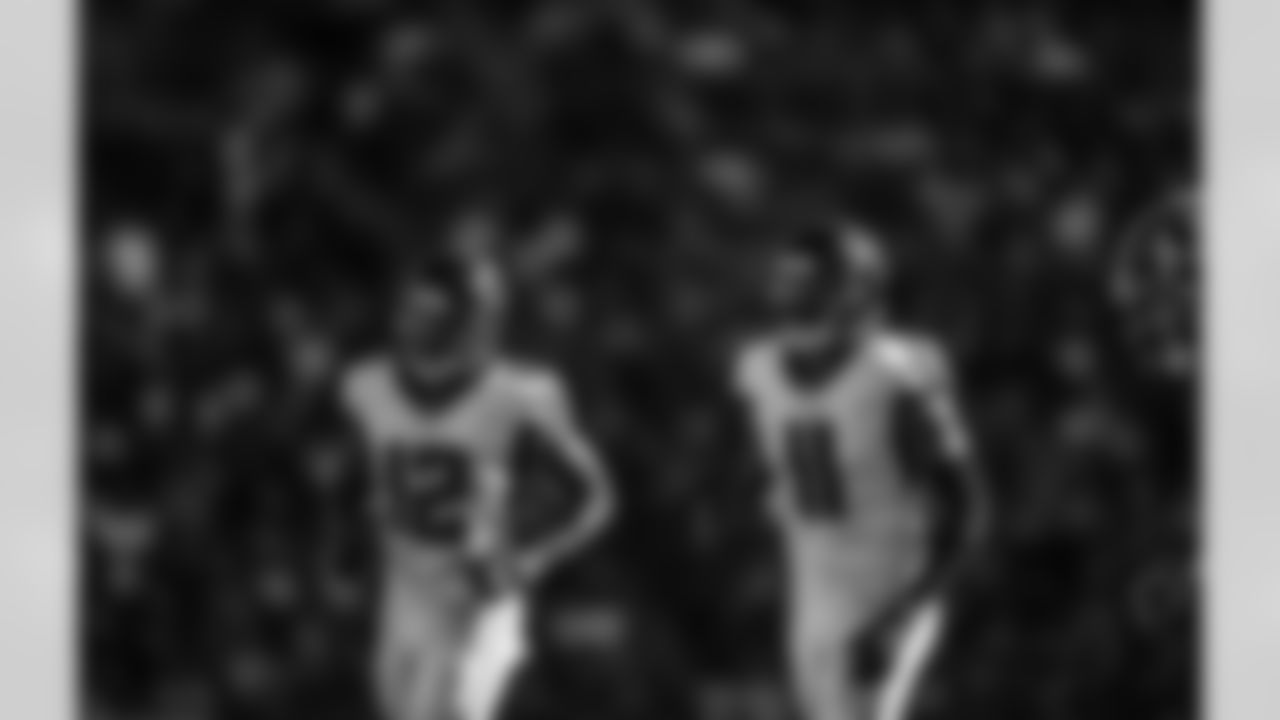 WR Mohamed Sanu, WR Julio Jones
Atlanta Falcons / Carmen Mandato