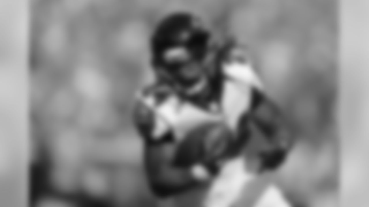 RB Devonta Freeman runs the ball.
