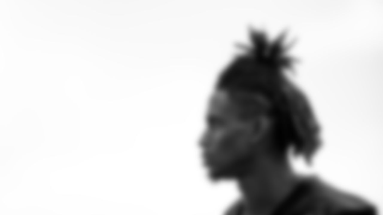 Atlanta Falcons wide receiver Christian Blake #13 looks on at IBM Performance Field on September 2, 2020 in Flowery Branch, GA. (Photo by Kara Durrette/Atlanta Falcons)