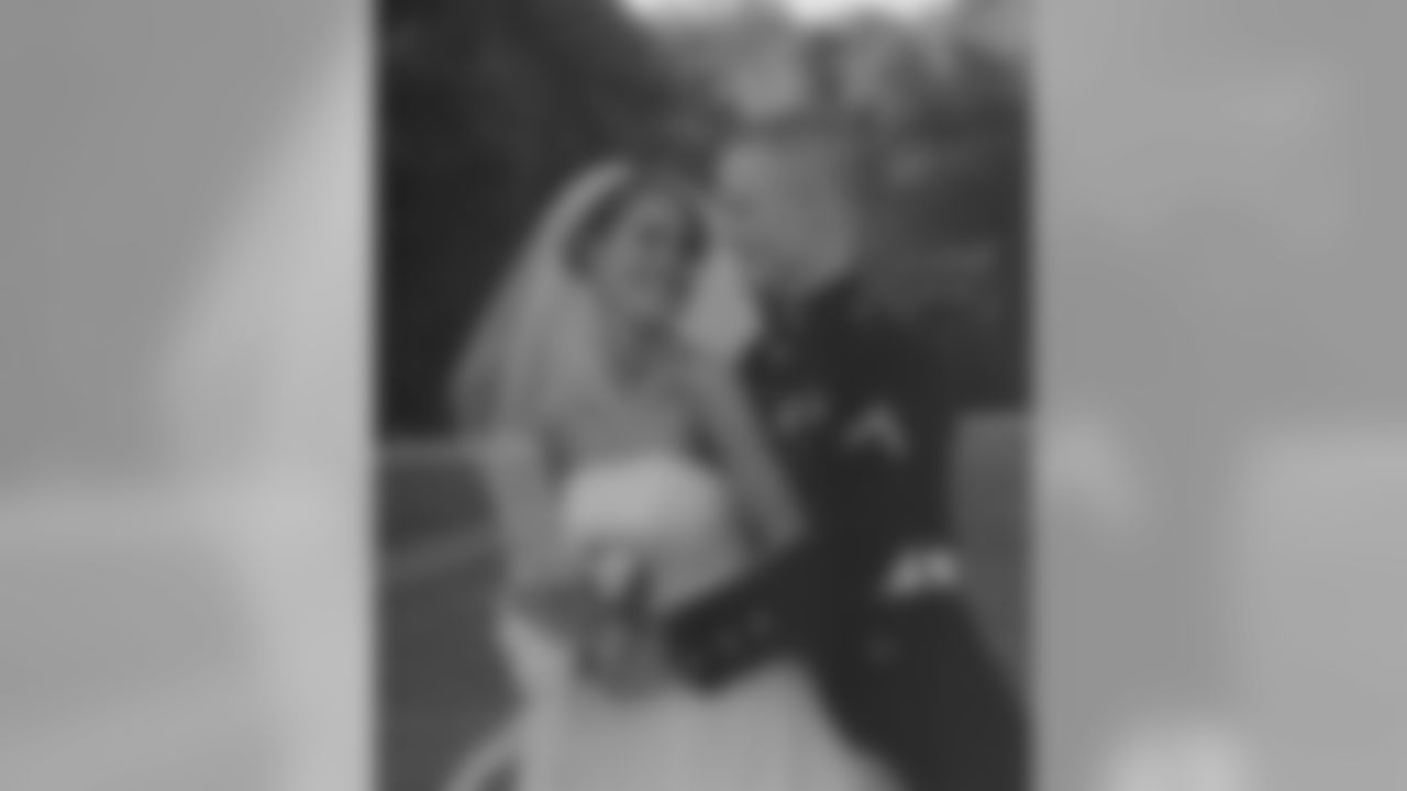 CPL Conley and his wife, Nicole, on their wedding day