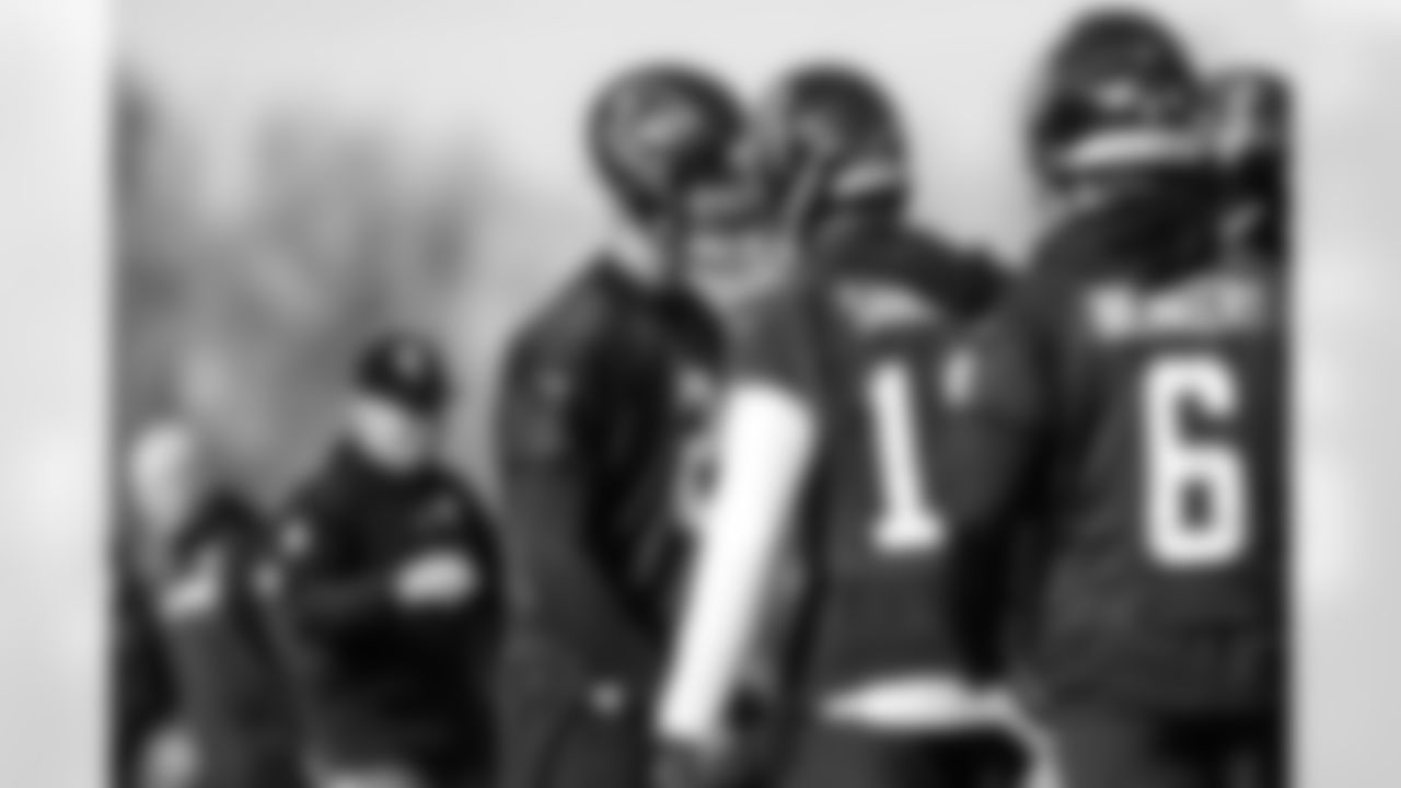 QB Matt Ryan, WR Mohamed Sanu
Atlanta Falcons/ Kara Durrette
