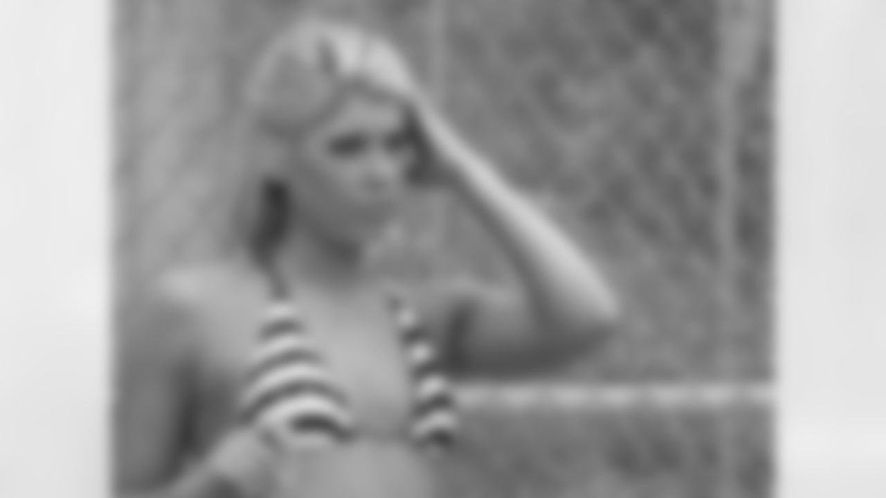 Reneau K. // Atlanta Falcons Cheerleaders Swimsuit Calendar Photo Shoot - Day 1 // 5/26/11 // Bermuda -