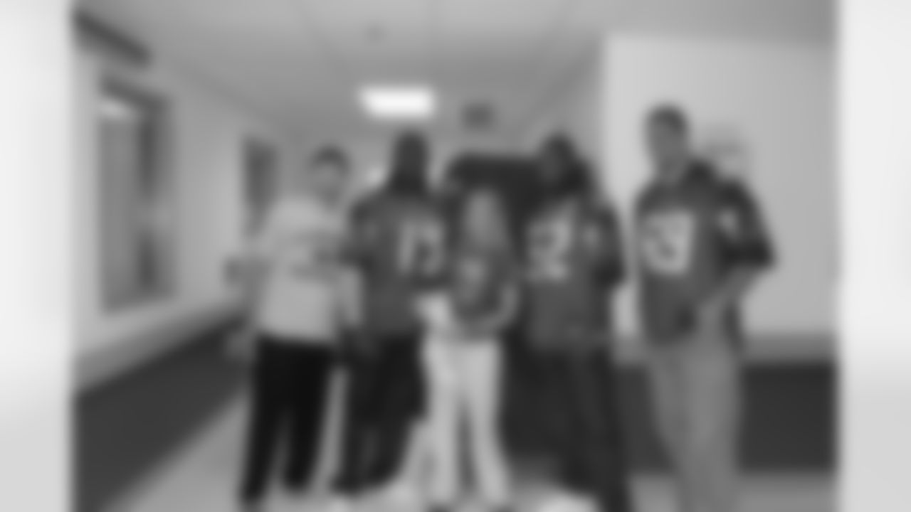 The Atlanta Falcons Rookie Club Visits Scottish Rite Children's Hospital // CHOA 2011 // Oct. 4, 2011 // Atlanta —