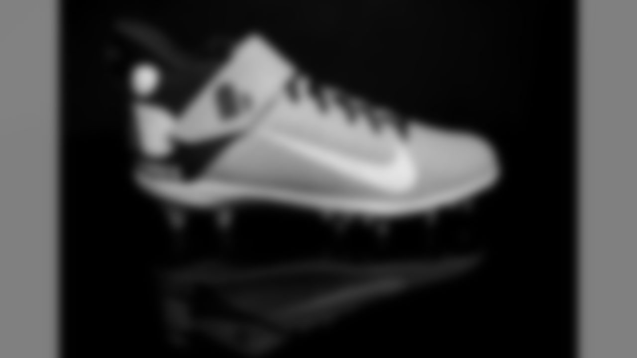 Images of painted cleats raising awareness for March of Dimes/Northside Hospital to be worn by Atlanta Falcons quarterback Matt Ryan #2 for the 2019 NFL My Cause My Cleats initiative. (Photo by Kara Durrette/Atlanta Falcons)