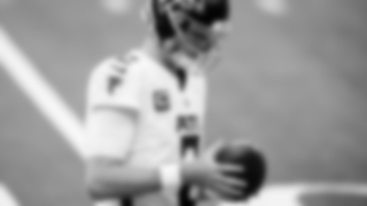 Atlanta Falcons quarterback Matt Ryan #2 looks on against the Los Angeles Chargers on December 13, 2020.