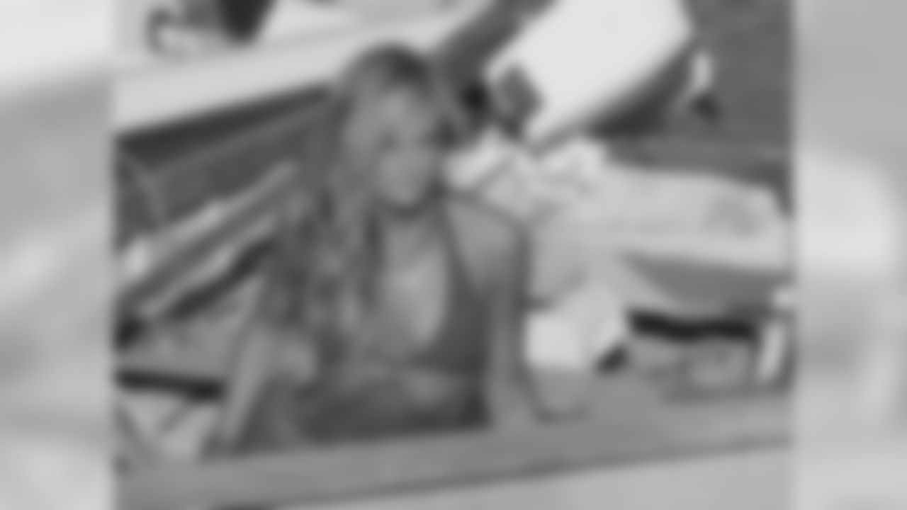 Brandy K. // Atlanta Falcons Cheerleaders Swimsuit Calendar Photo Shoot - Day 3 // 5/28/11 // Bermuda -