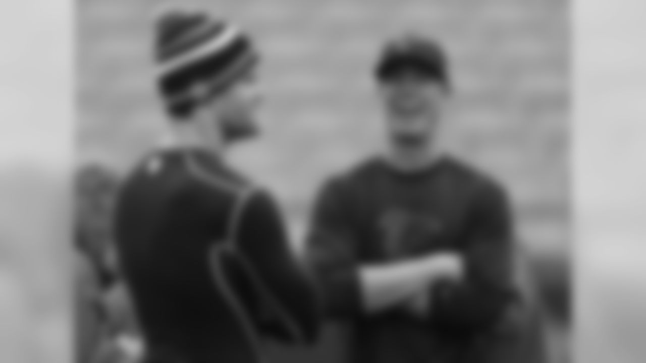 QB Matt Ryan and Panthers TE Greg Olsen talk pre-game