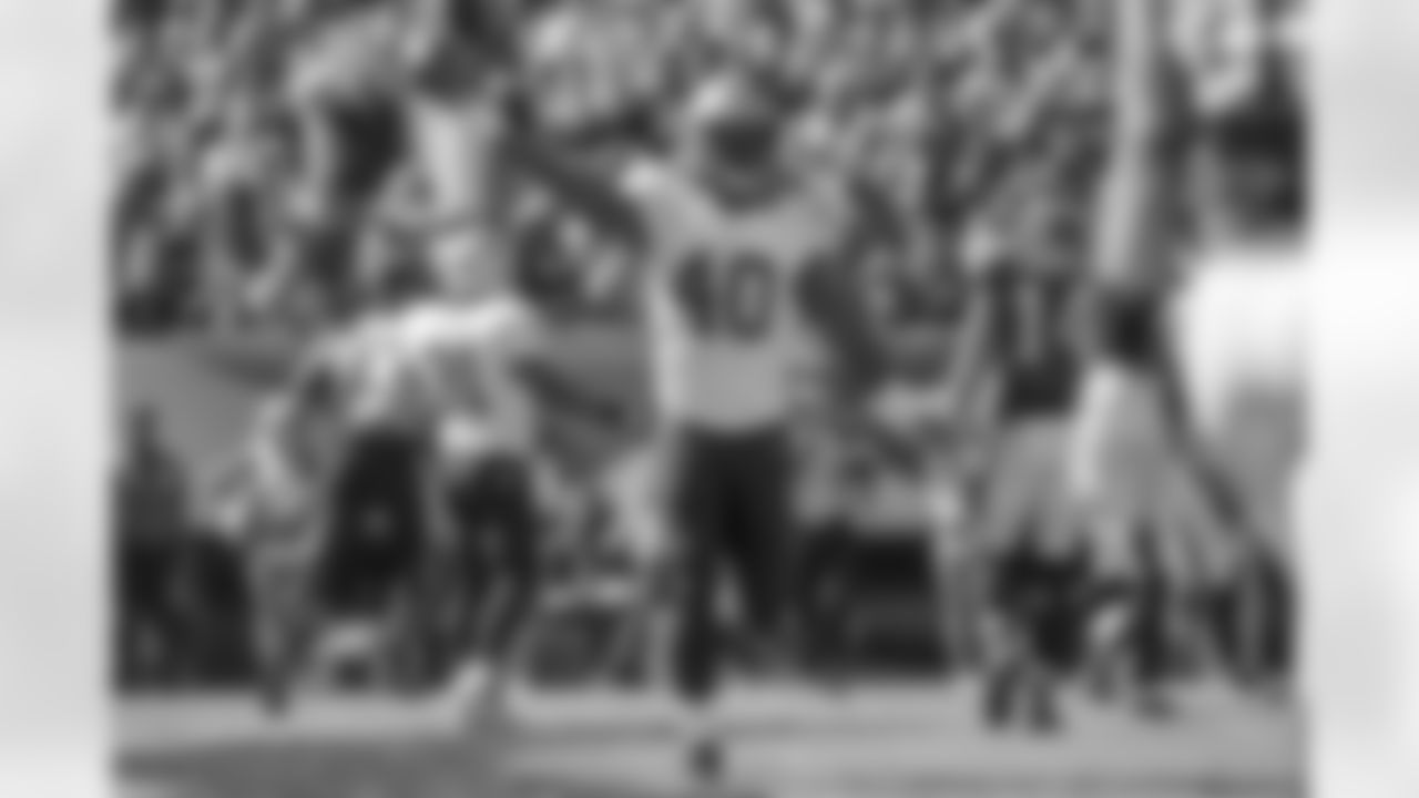 The rookie cornerback has excelled in pass coverage this year. He's allowed just 12 receptions on 25 targets.