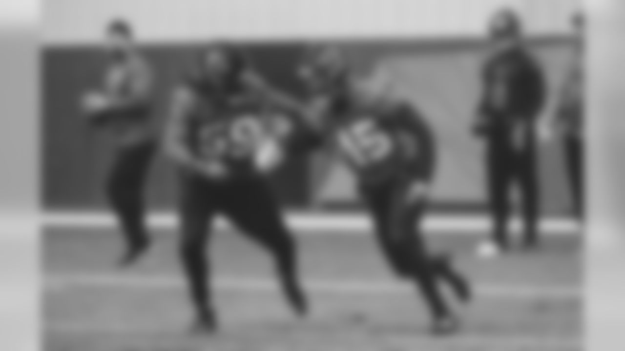 LB De'Vondre Campbell, LB Deion Jones
Atlanta Falcons / Kara Durrette