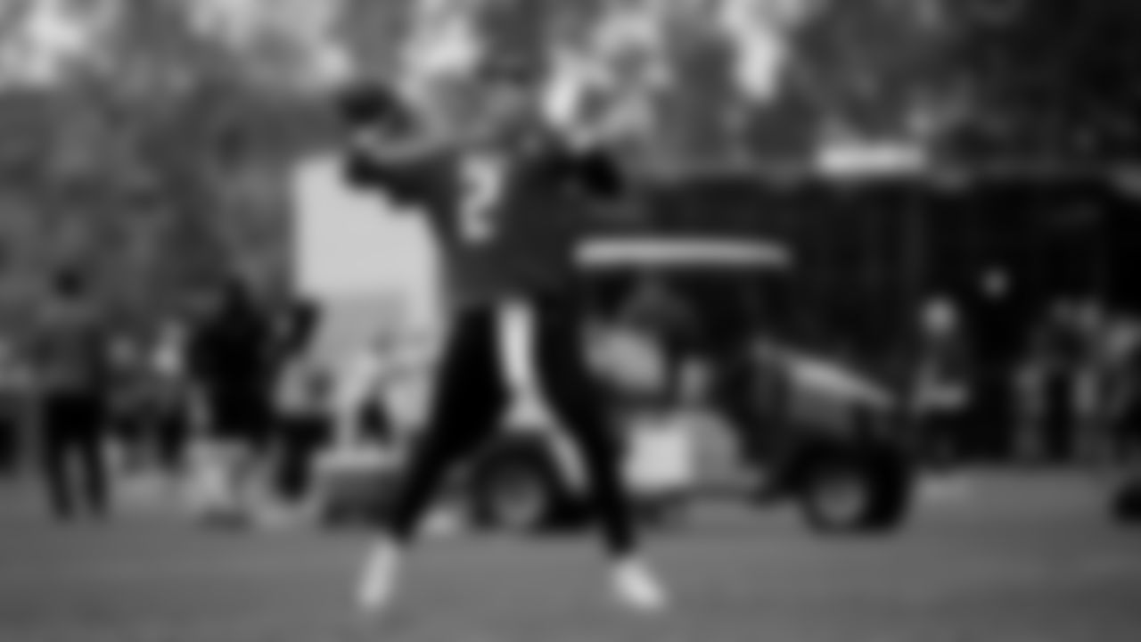 Atlanta Falcons quarterback Matt Ryan #2 throws the ball during practice at IBM Performance Field. (Photo by Kara Durrette/Atlanta Falcons)