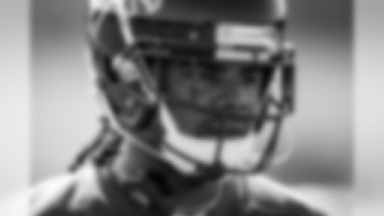Atlanta Falcons wide receiver Kahlil Lewis #19 looks on during the third practice preparing for preseason week two against the New York Jets. (Photo by Kara Durrette/Atlanta Falcons)