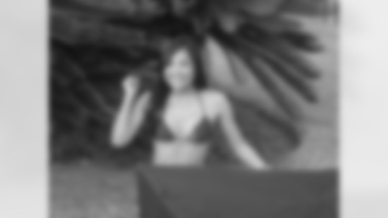 Cindy L. // Atlanta Falcons Cheerleaders Swimsuit Calendar Photo Shoot - Day 1 // 5/26/11 // Bermuda -