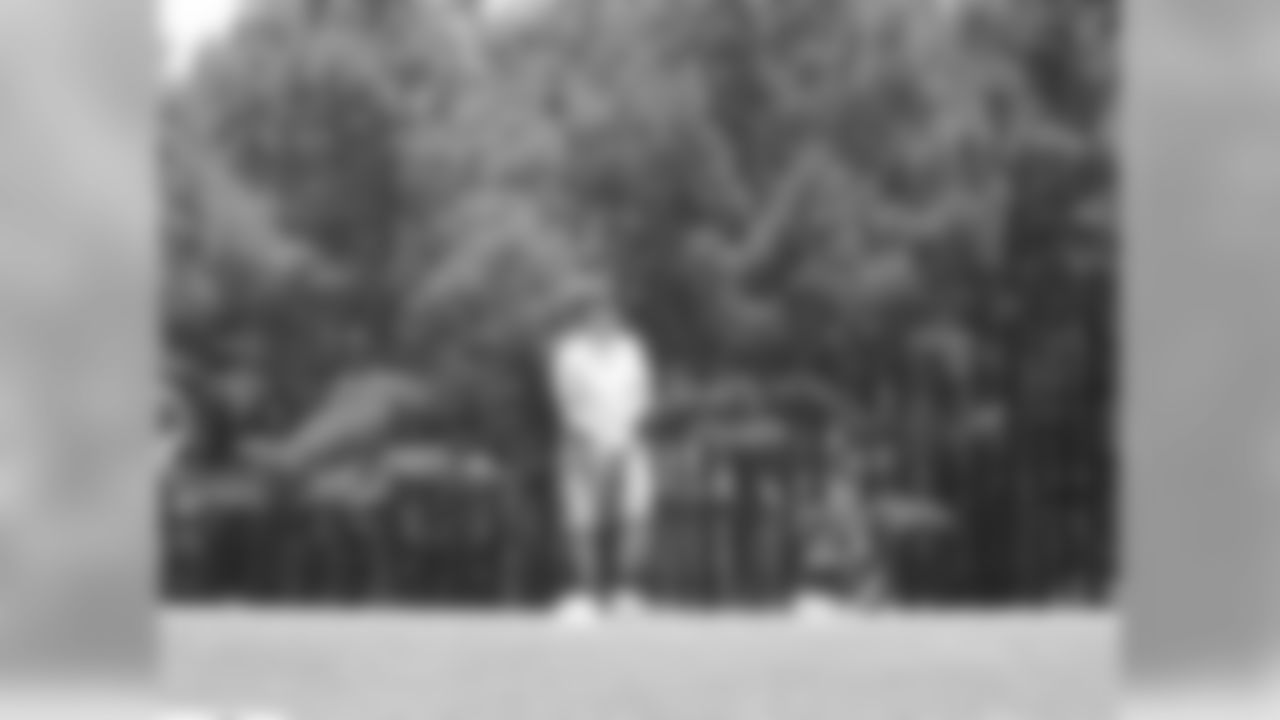 GM Thomas Dimitroff watches his shot on the 11th hole // Verizon Wireless Network of Champions Golf Tournament - 2012 // June 18, 2012 // Suwanee, Ga., -