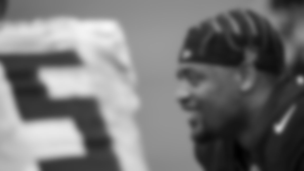 Atlanta Falcons cornerback A.J. Terrell #24 during AT&T Atlanta Falcons Training Camp at Atlanta Falcons Training Facility in Flowery Branch, Ga. on Wednesday, August 2, 2023. (Photo by Shanna Lockwood/Atlanta Falcons)