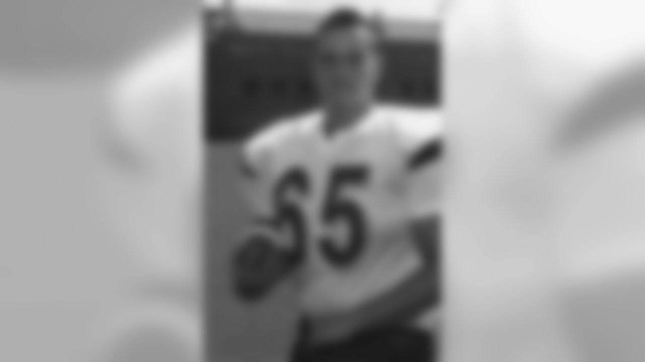 The Atlanta Falcons awarded Dalton Clark with the Captain in the Community