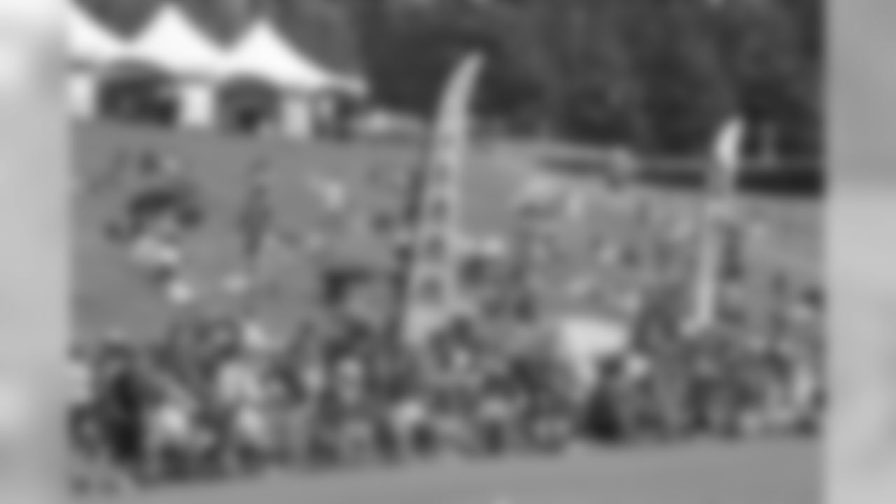 The crowd watches at Flowery Branch // 2011 Russell Athletic Training Camp - Day 1 // July 31, 2011 // Flowery Branch, Ga. —