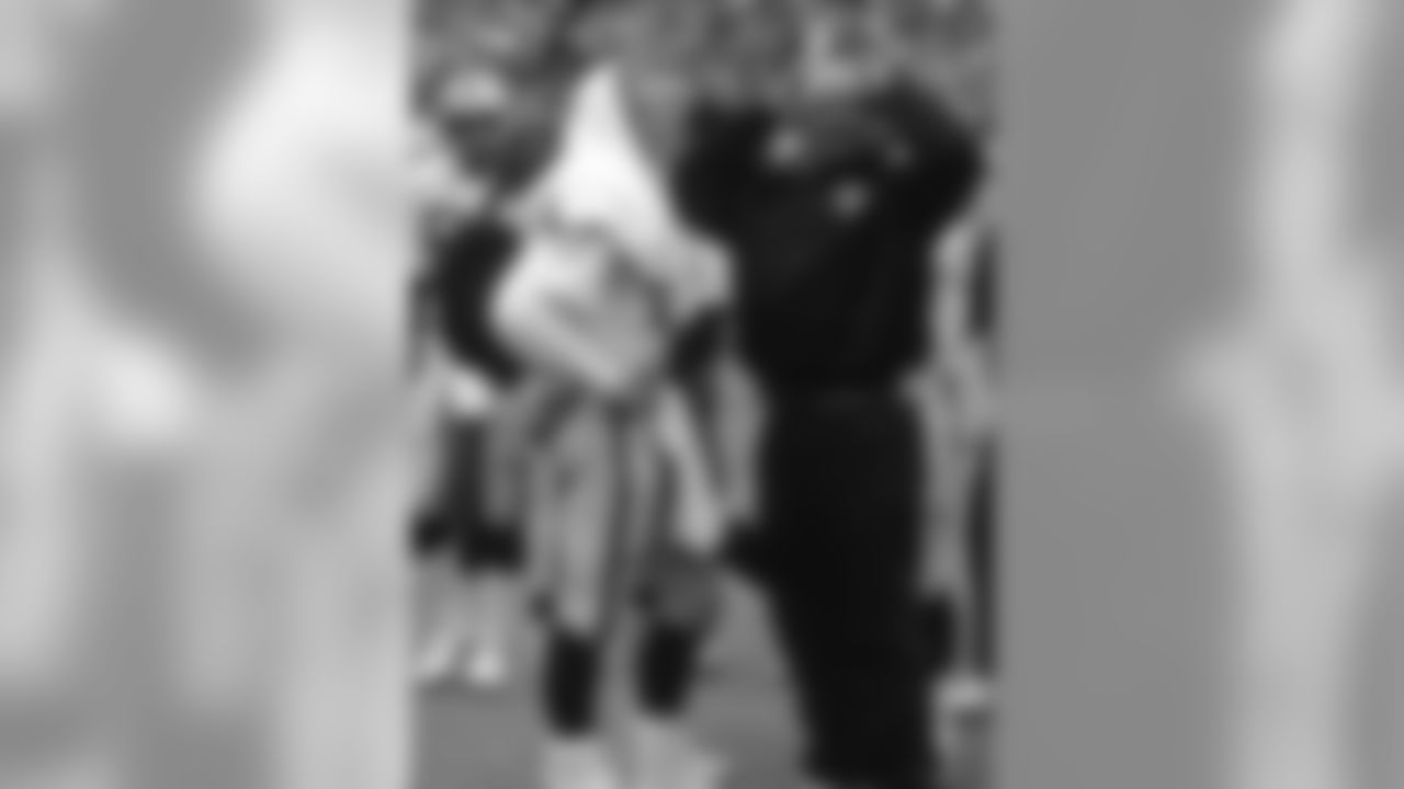 After a five-year playing career, Falcons wide receivers coach Terry Robiskie started his coaching career with Oakland in 1982. He joined Atlanta's staff in 2008 and earlier this month he was named assistant head coach.
