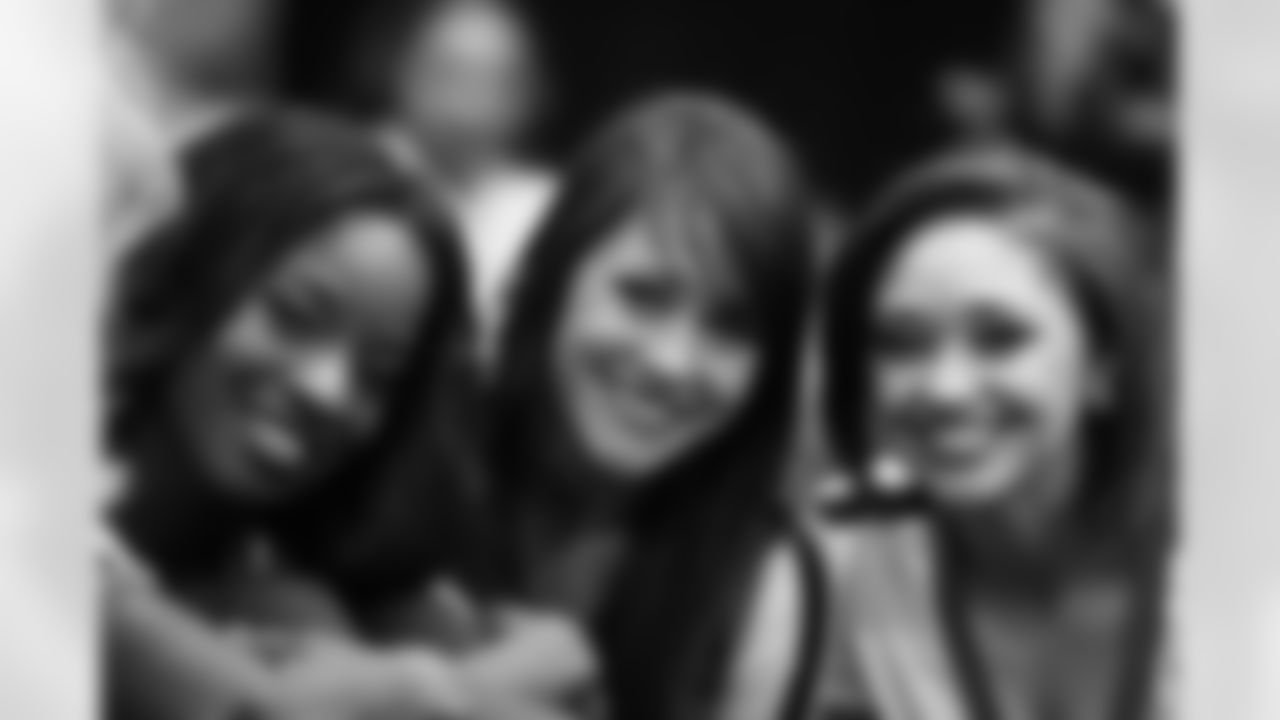 Shamea M., Natalie D. and Brittiney W. // 2011 Atlanta Falcons Cheerleaders Preliminary Tryouts // 2011 // Atlanta -