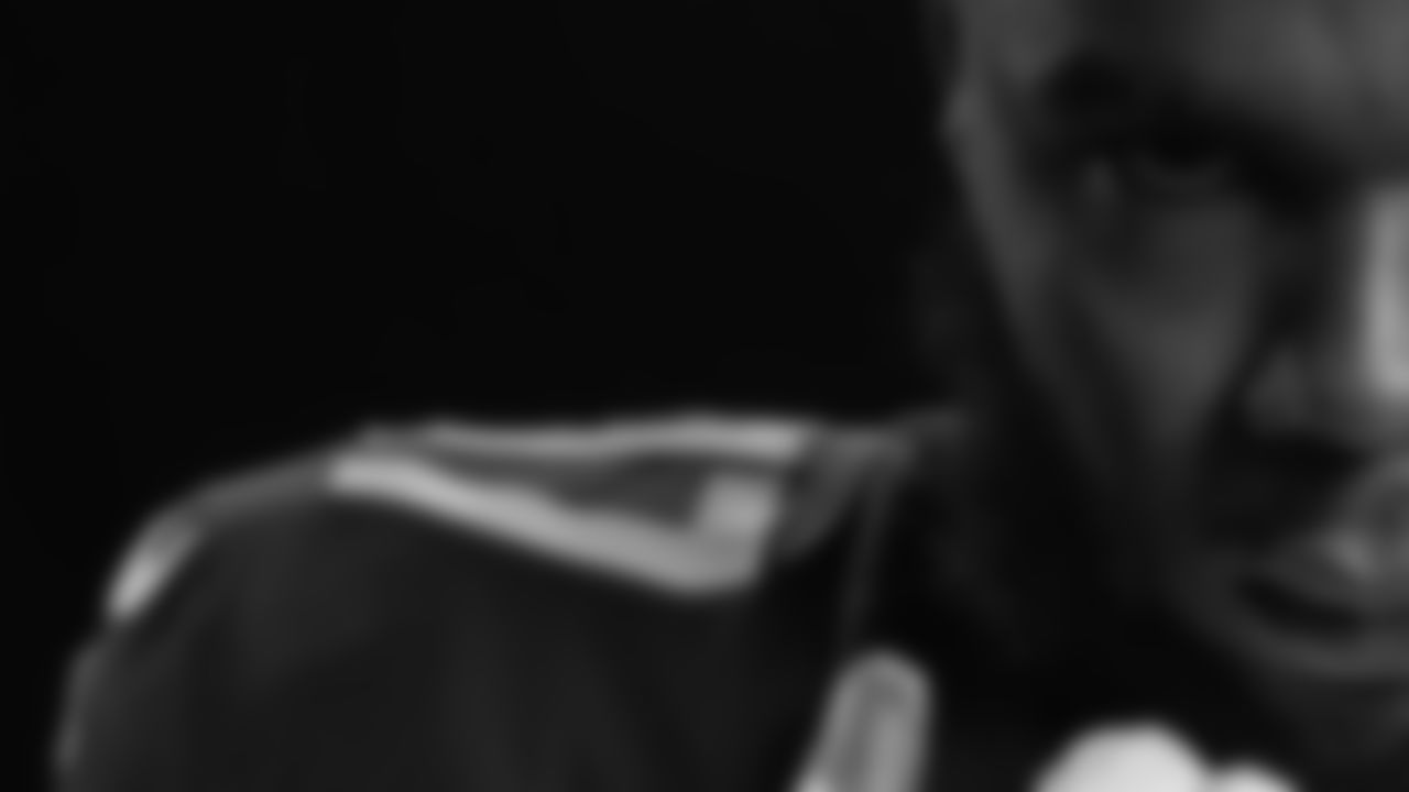 Atlanta Falcons defensive lineman Grady Jarrett #97 during Creative Days in Ticketmaster Studios at Atlanta Falcons Training Facility in Flowery Branch, Ga. on Thursday, June 8, 2023. (Photo by Shanna Lockwood/Atlanta Falcons)