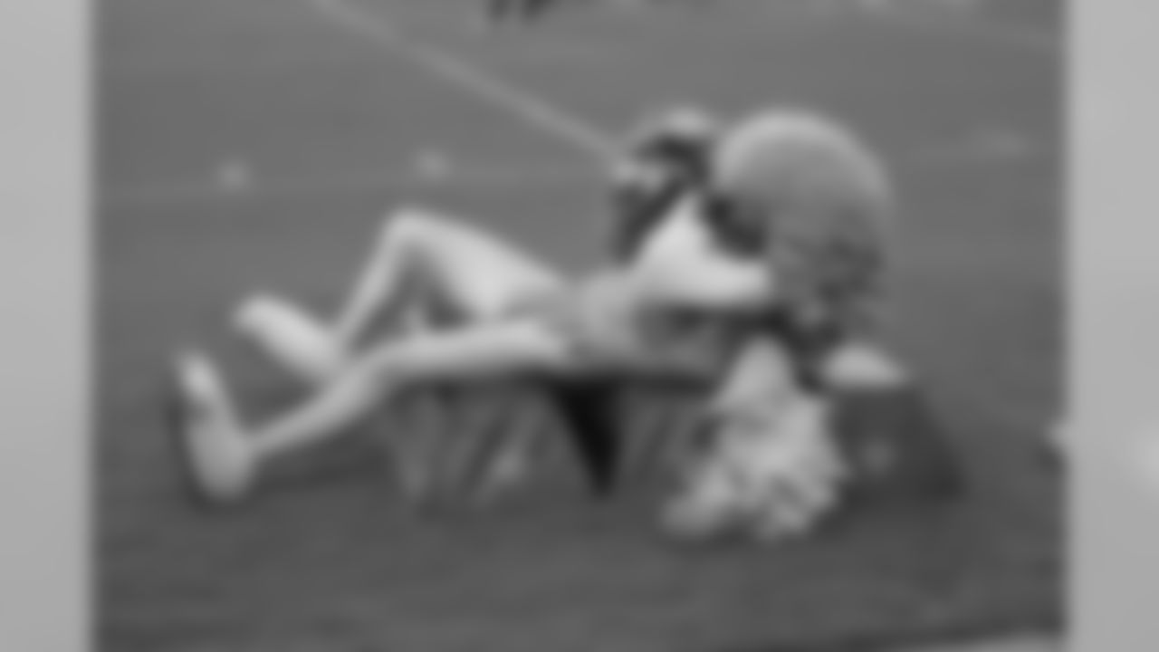 Freddie Falcon takes a breather // 2011 Friday Night Lights // August 5, 2011 // Norcross, Ga. —