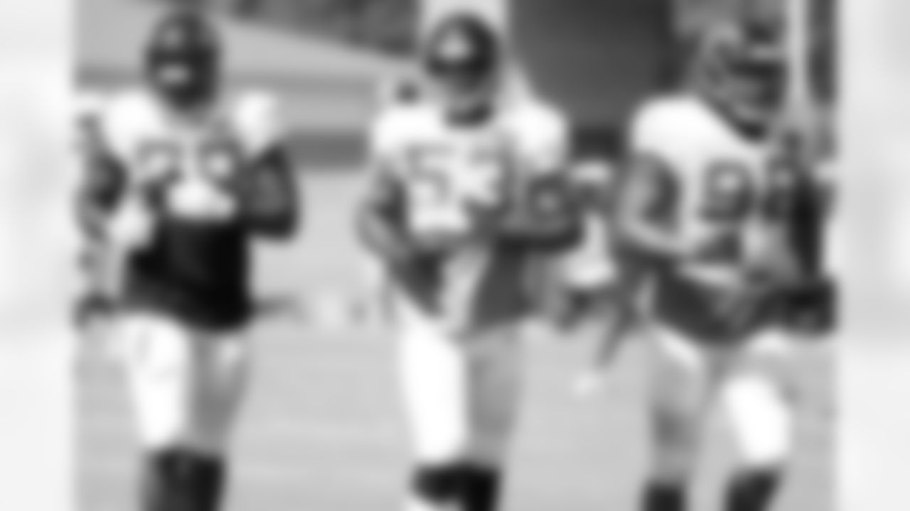 DE Stansly Maponga, LB Prince Shembo and DE Cliff Matthews