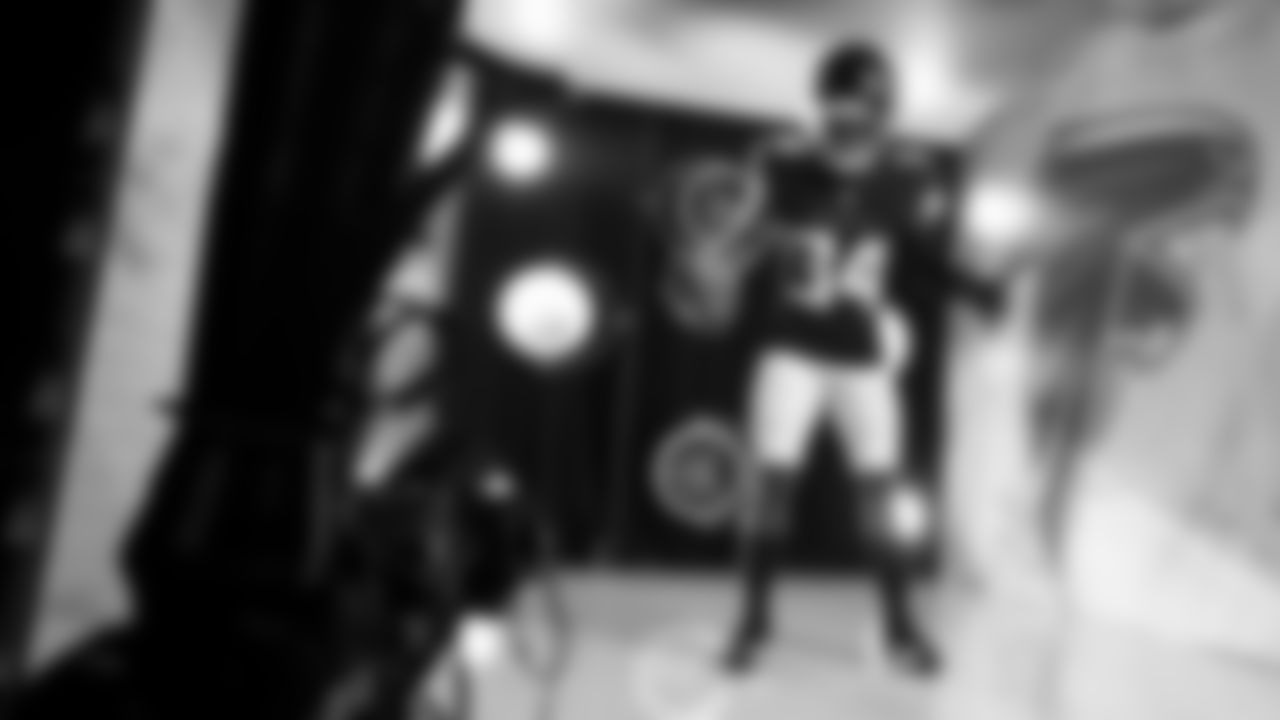 Atlanta Falcons defensive back Clark Phillips III #34 during Creative Days in Ticketmaster Studios at Atlanta Falcons Training Facility in Flowery Branch, Ga. on Thursday, June 8, 2023. (Photo by Jay Bendlin/Atlanta Falcons)