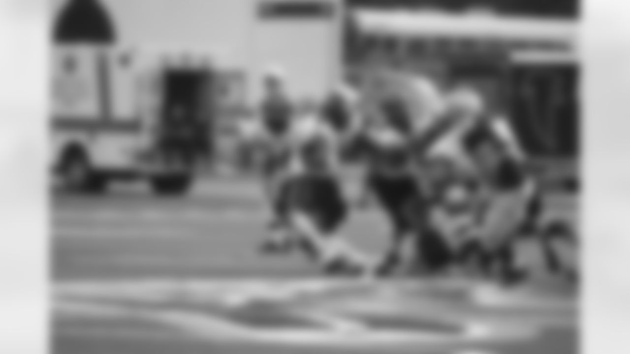 The Atlanta Falcons awarded Connor Shaw with the Captain in the Community A