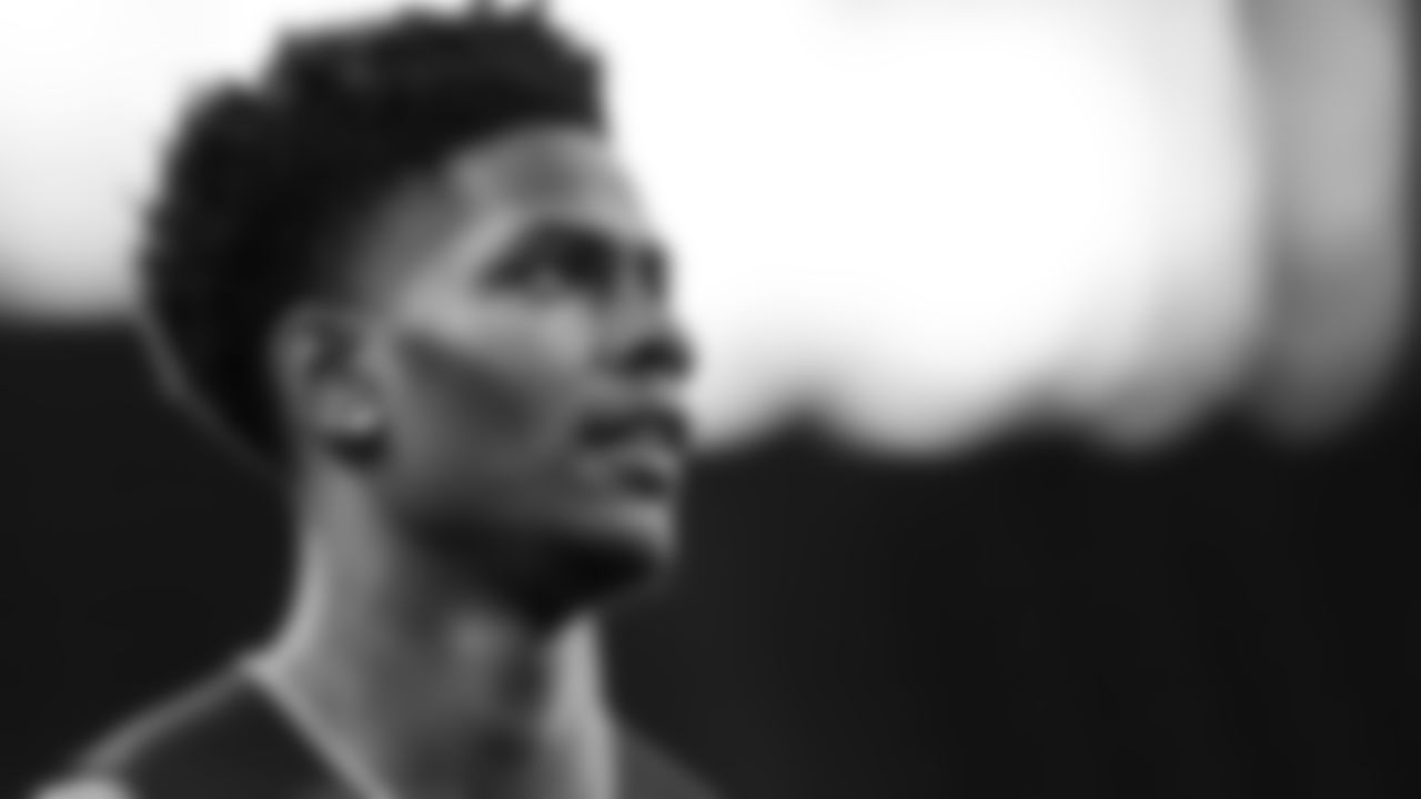 LSU DB Greedy Williams runs the 40-yard dash during the 2019 Scouting Combine.
NFL / Perry Knotts