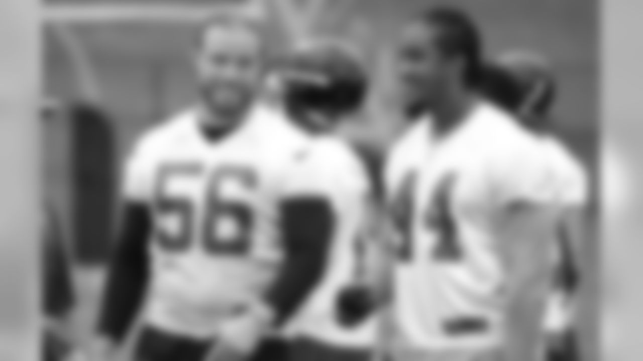 OLB Brooks Reed and OLB Vic Beasley Jr.