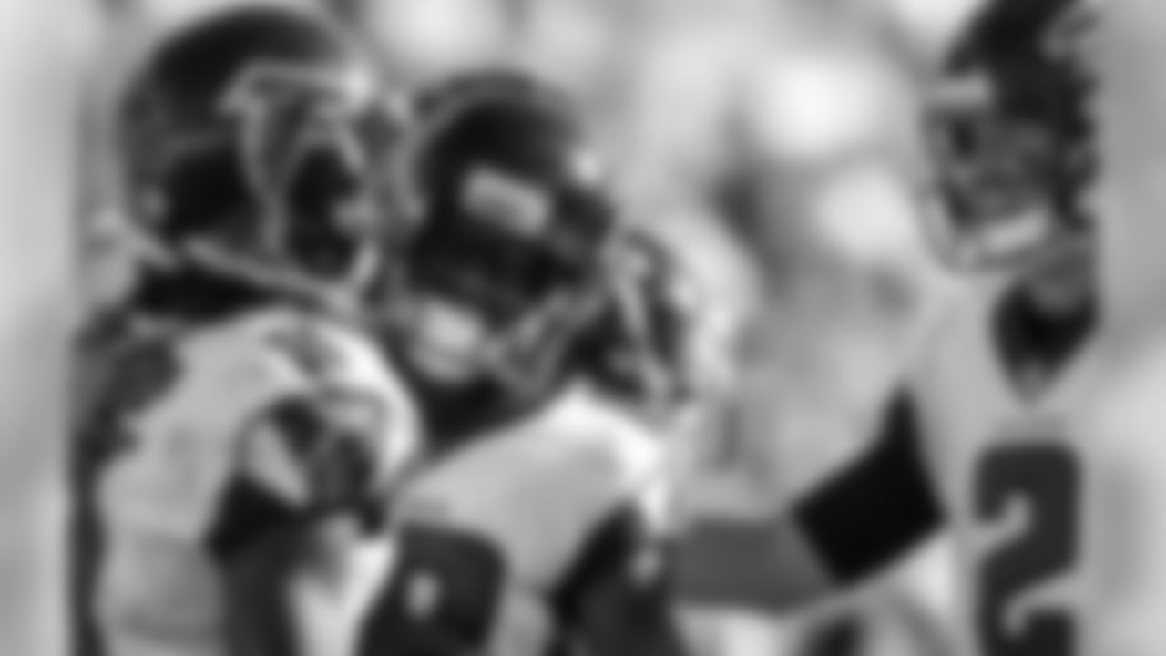 WR Julio Jones, WR Calvin Ridley, QB Matt Ryan
Atlanta Falcons / Kara Durrette