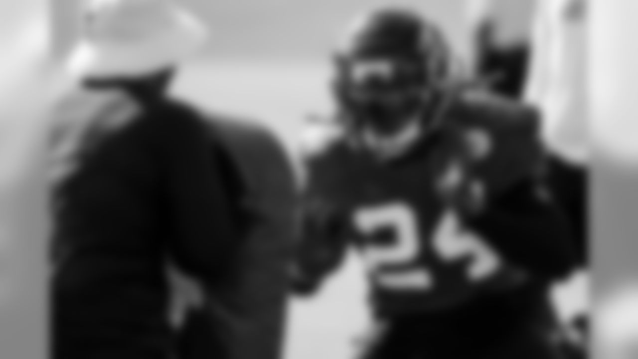 July 25, 2019 - RB Devonta Freeman on the fourth day of practice. (Photo by Kara Durrette/Atlanta Falcons)
