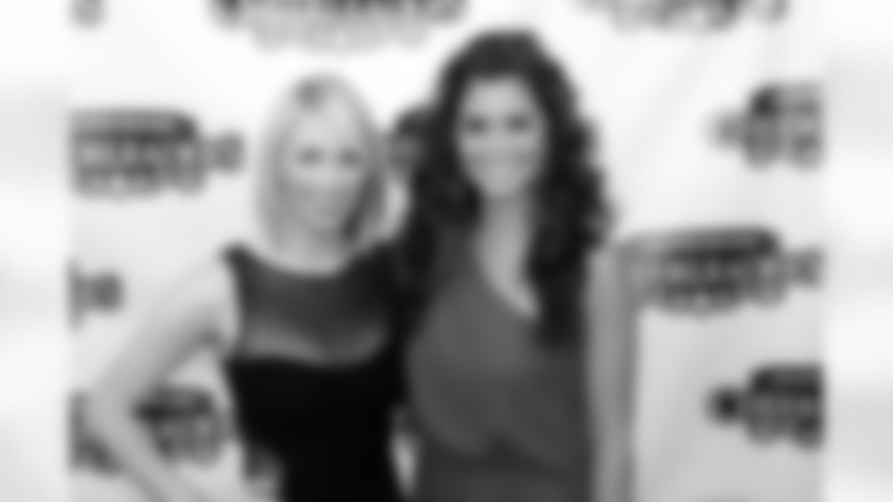 Atlanta Falcons Cheerleaders Natalie B. and Erin P.
