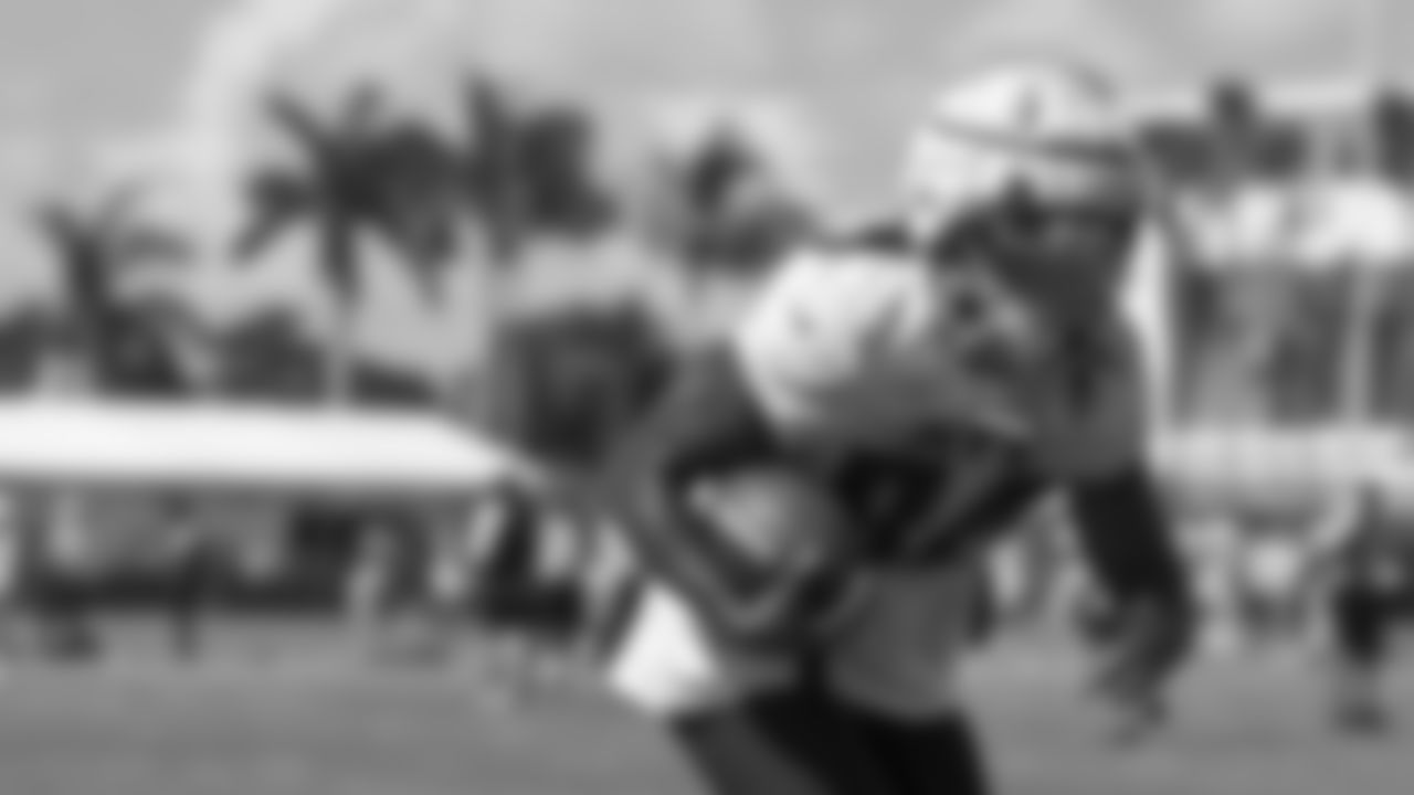 Atlanta Falcons running back Cordarrelle Patterson #84 during Joint Practice at Miami Dolphins Training Facility in Miami Gardens, FL on Tuesday, August 8, 2023. (Photo by Shanna Lockwood)