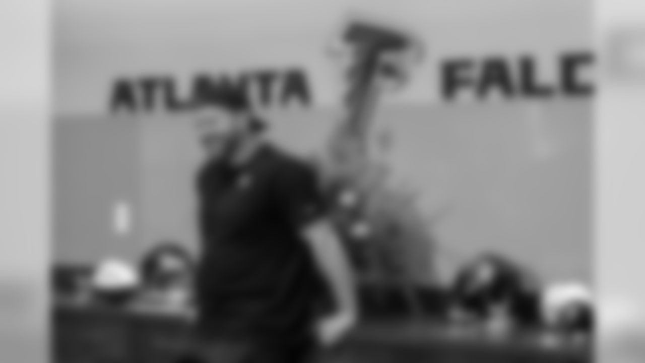 Atlanta Falcons Career Symposium, Friday, April 5, 2019.
Head Coach Dan Quinn,
General Manager Thomas Dimitroff, President & CEO Rich McKay Community Relations department
Jesse Ackerman, Head Strength and Conditioning Coach
Steve Sabo, Director of College Scouting
