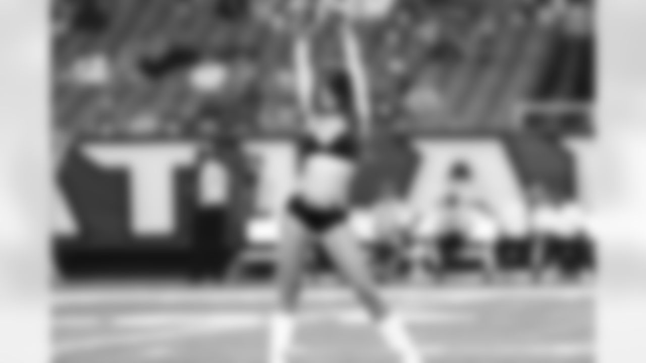 Atlanta Falcons Cheerleader Emily B. // Falcons-Bengals Preseason Game - 2012 // August 16, 2012 // PHOTO: Art Morrison, Special to AtlantaFalcons.com